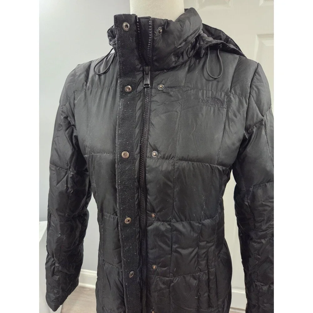 The North Face Women's Long Goose Down Winter Parka Black Size XS